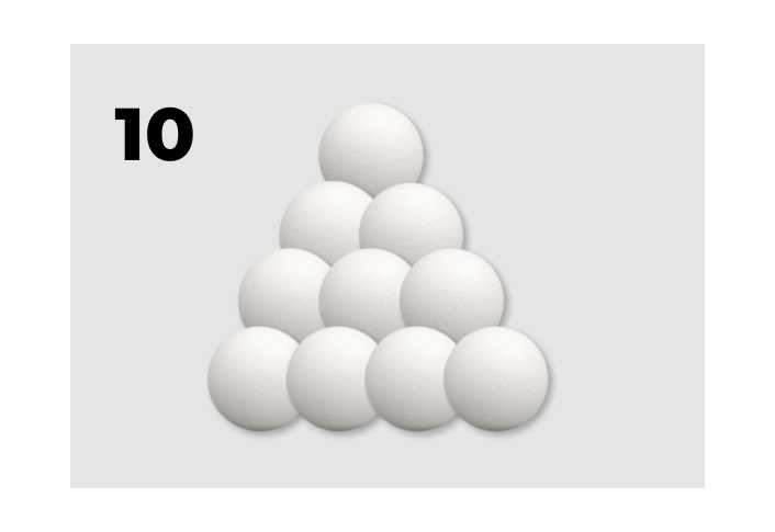White cork ball