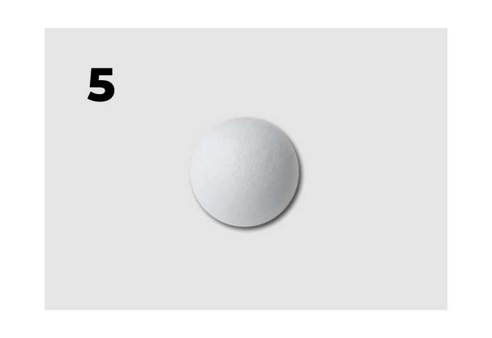 Balle de compétition blanche