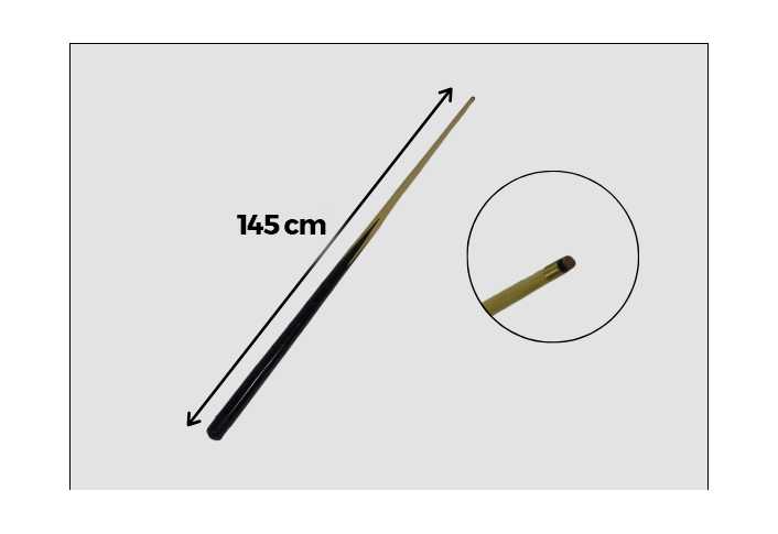 Queue de billard américain 140 cm