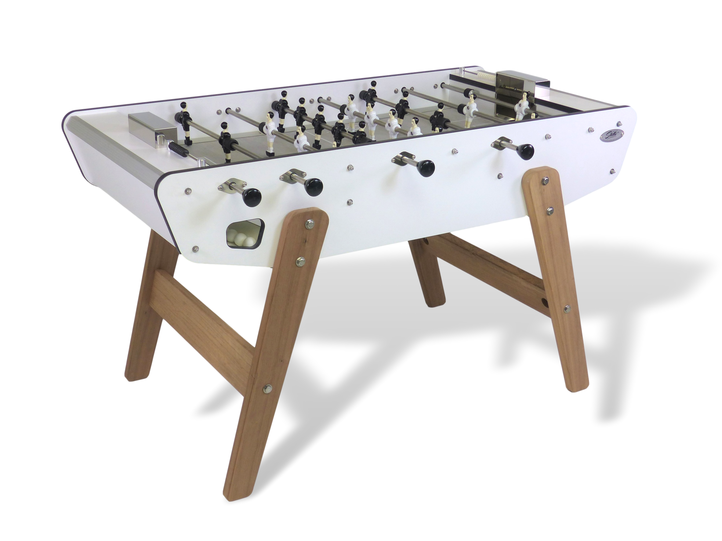 baby-foot outdoor blanc