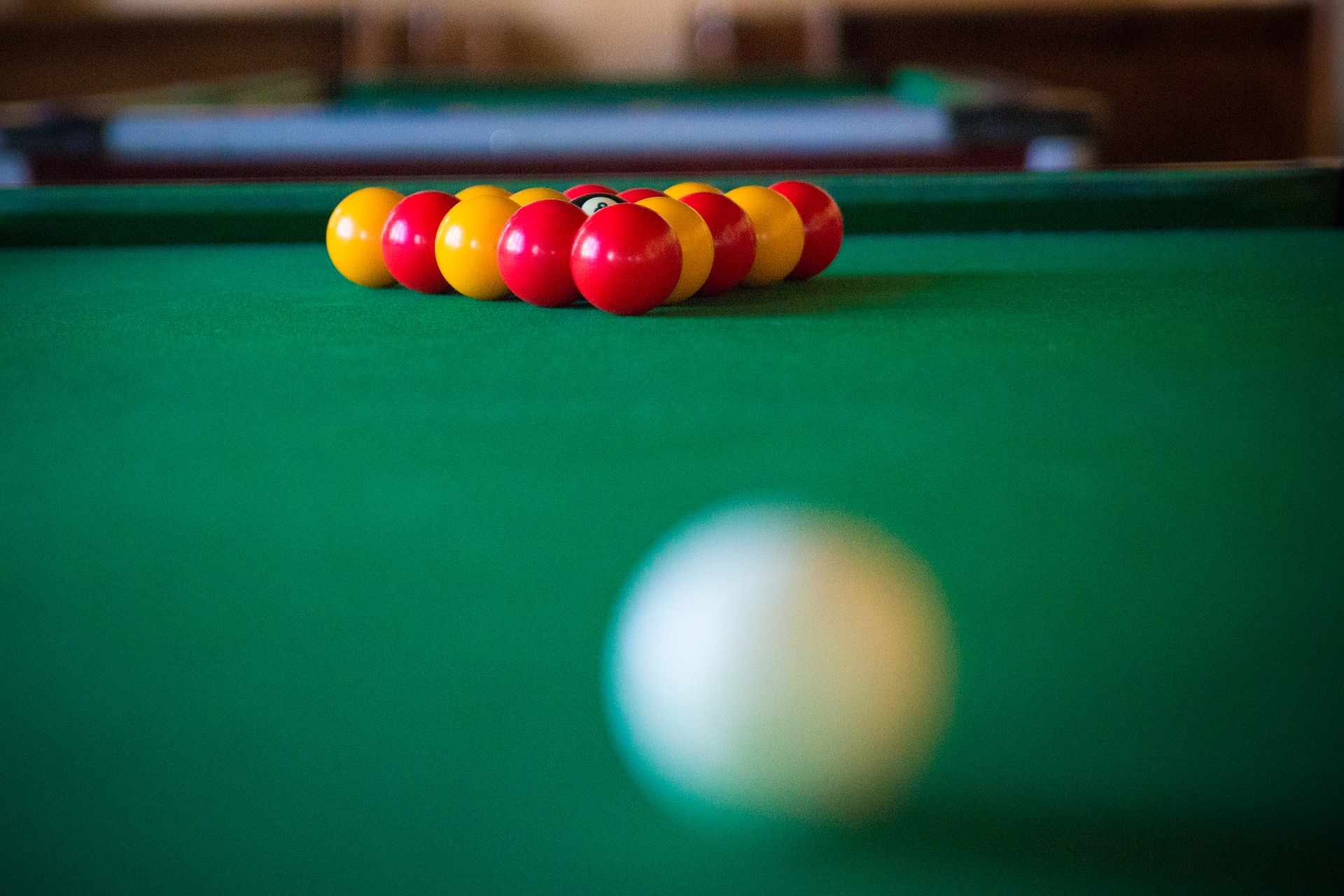 Le billard 8-Pool ou Blackball, le jeu dérivé du billard américain