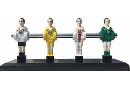 The players in the colors of Euro 2016